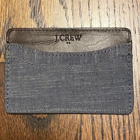 J. Crew Other - Mens J. Crew Card Case